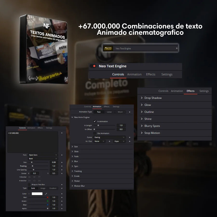 Pack completo de edición