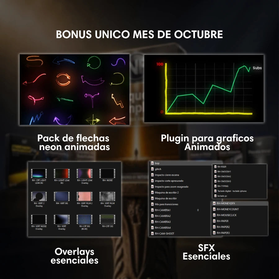 Pack completo de edición